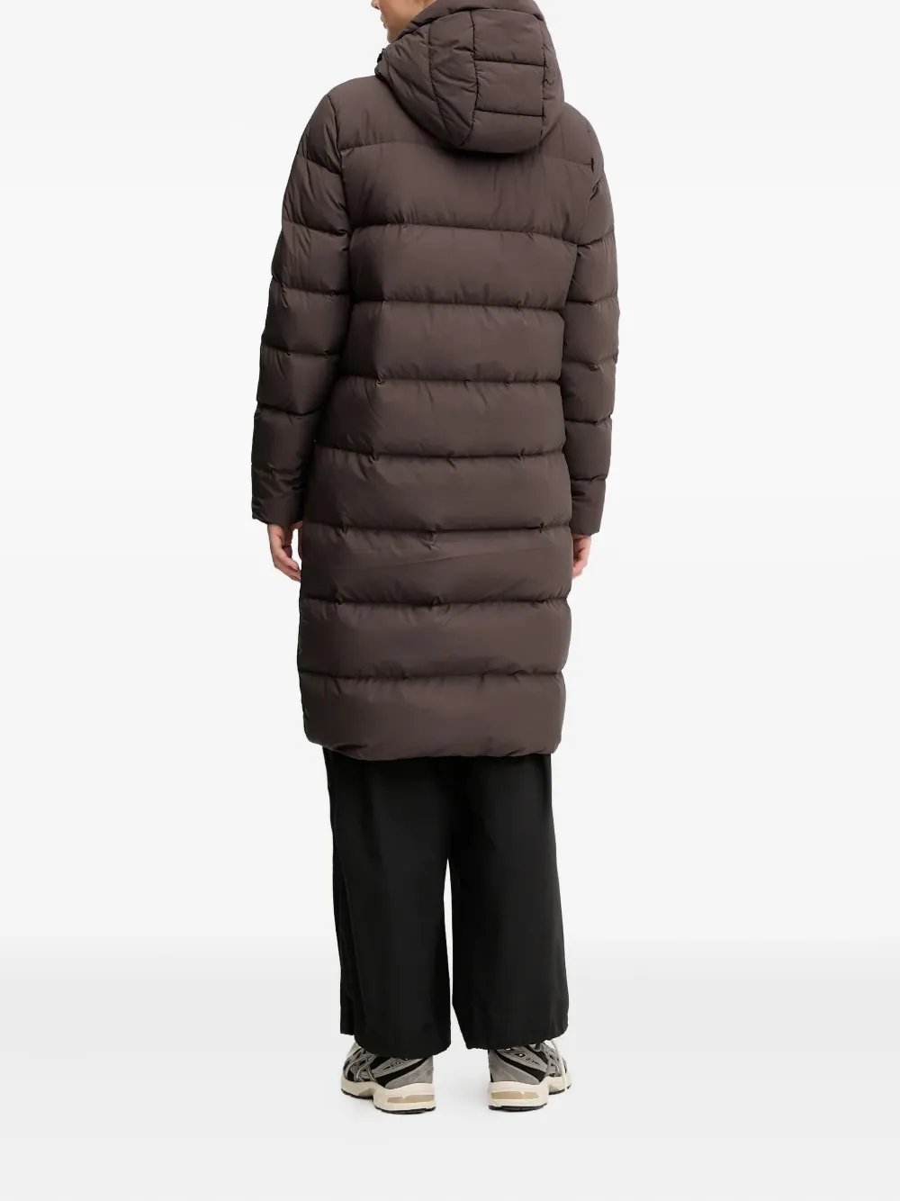 JACK WOLFSKIN Frozen Palace gewatteerde jas met capuchon Bruin