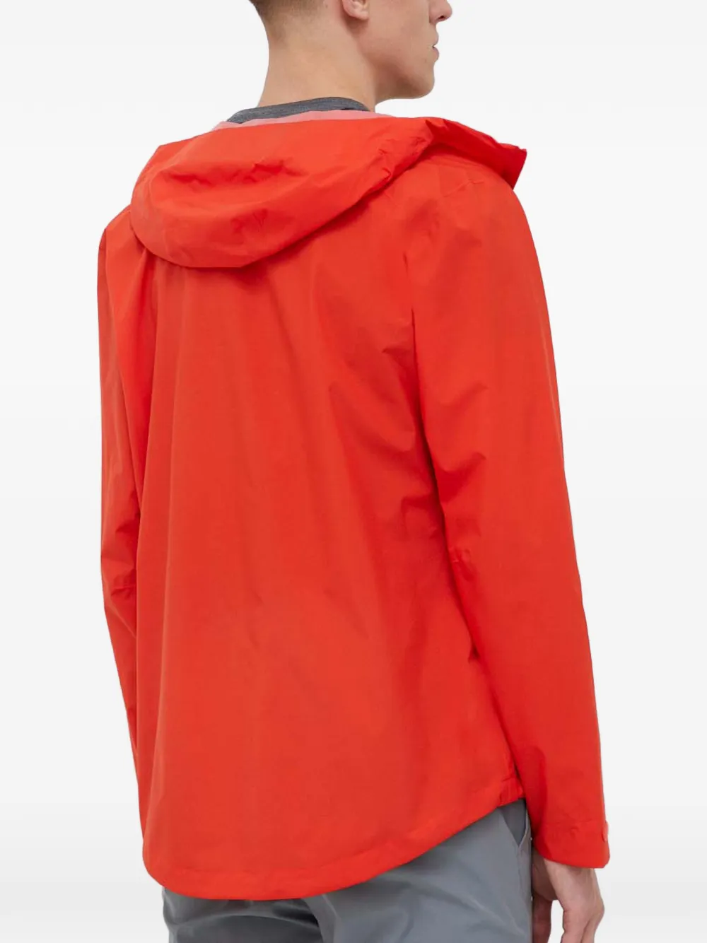  Jack Wolfskin Hooded Zip Jacket - Orange 
