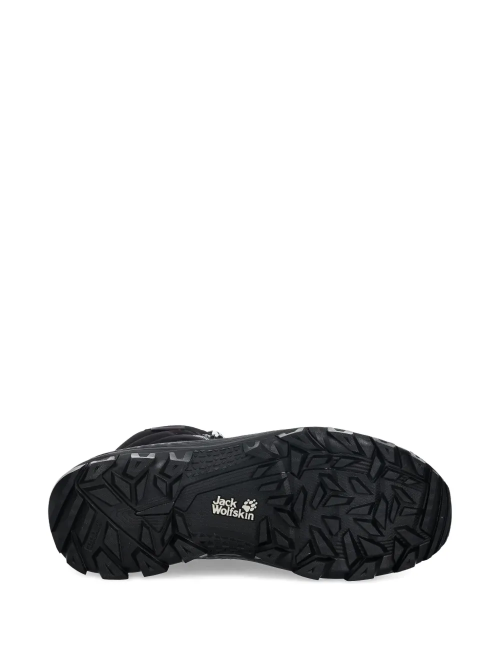 JACK WOLFSKIN Everquest Pro Texas High snowboots met veters Zwart