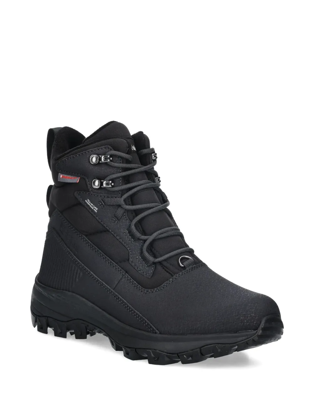 JACK WOLFSKIN Everquest Pro Texas High snowboots met veters Zwart