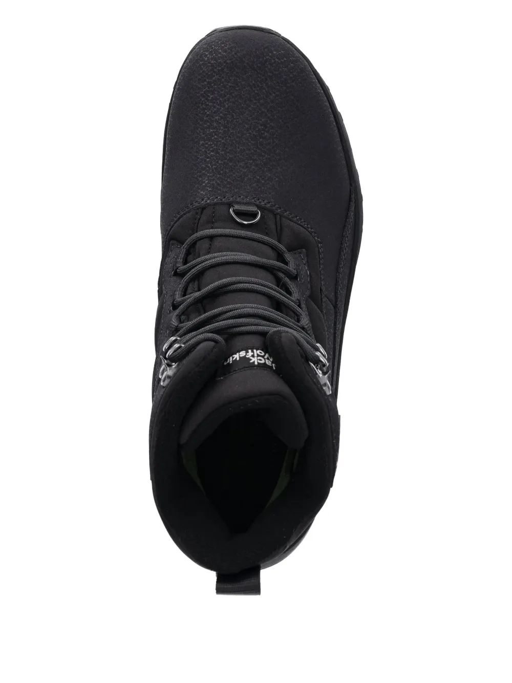 JACK WOLFSKIN Everquest Pro Texas High snowboots met veters Zwart
