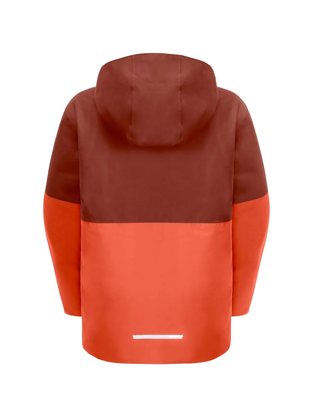  Jack Wolfskin Hooded Colour-block Jacket - Orange 
