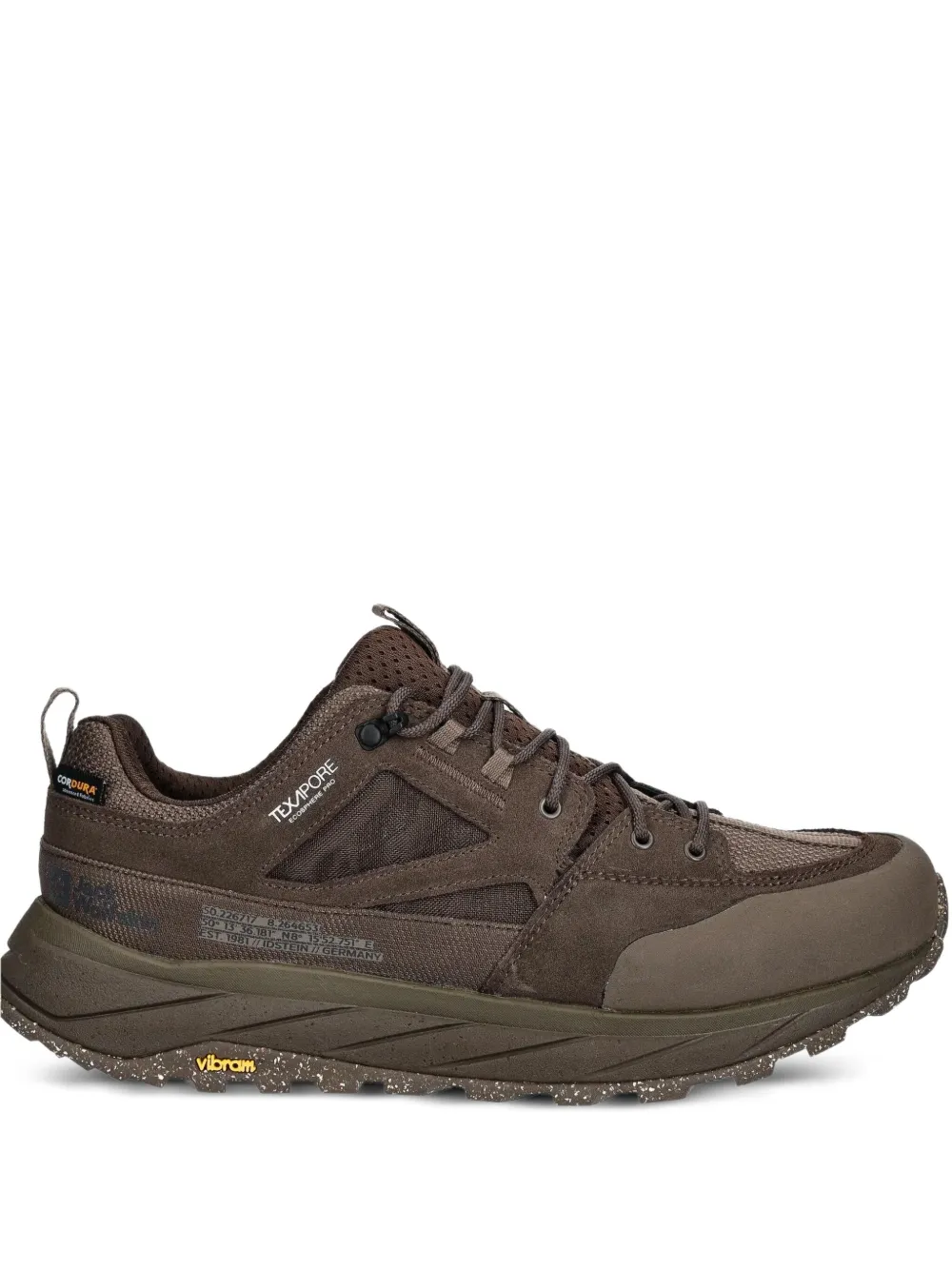 Jack Wolfskin Terraquest Logo-print Sneakers In Brown