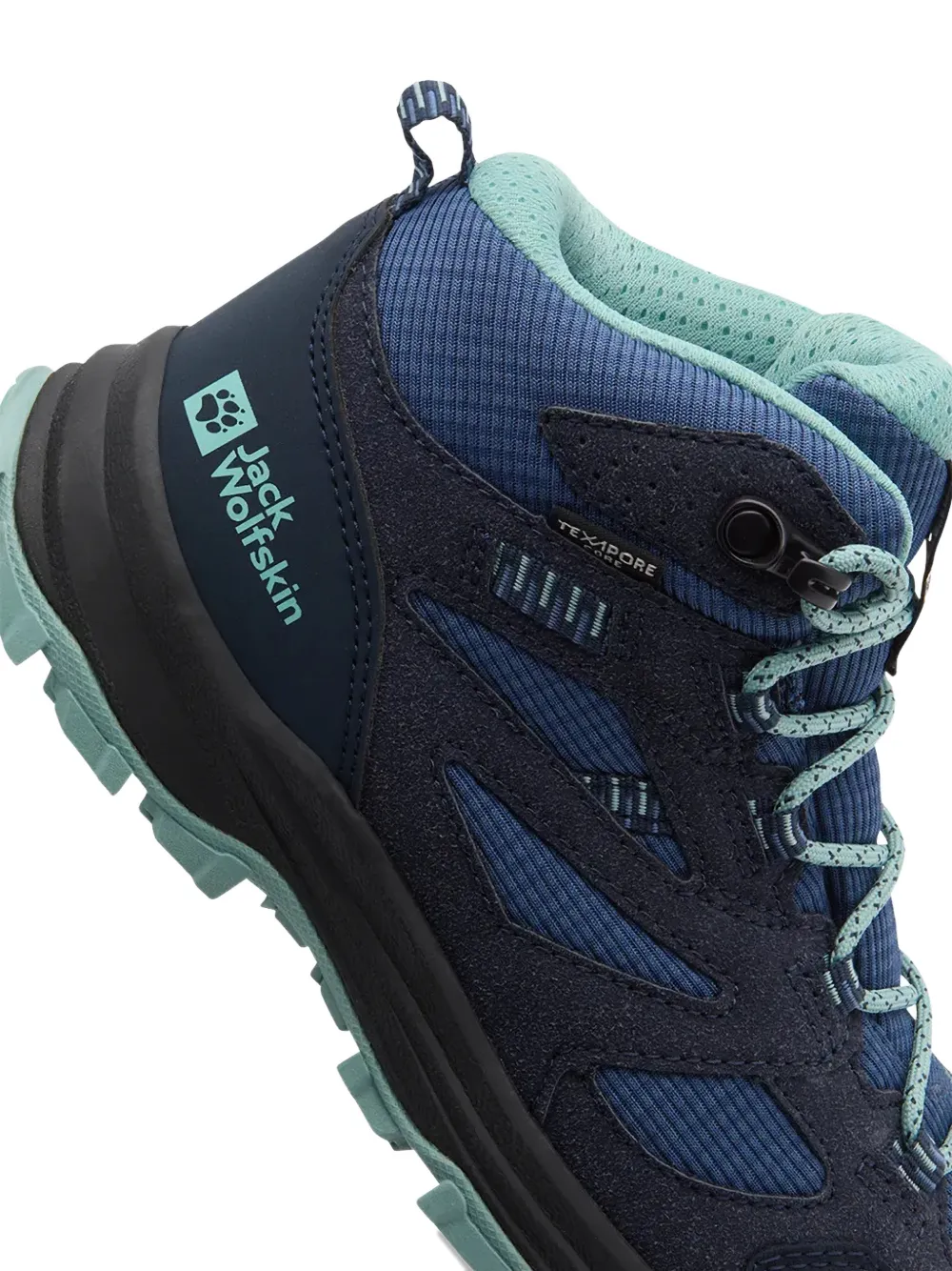 JACK WOLFSKIN Jo Tour Texapore Mid K laarzen met textuur Blauw