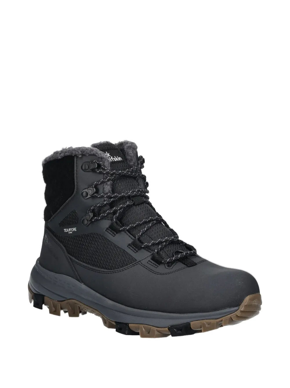 JACK WOLFSKIN Everquest lace-up fastening boots Zwart
