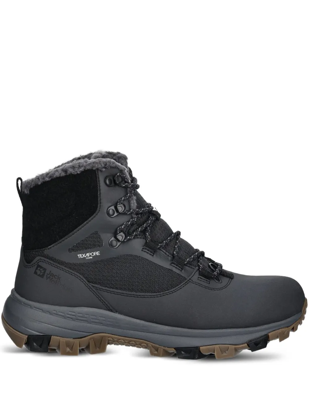 JACK WOLFSKIN Everquest lace-up fastening boots Zwart