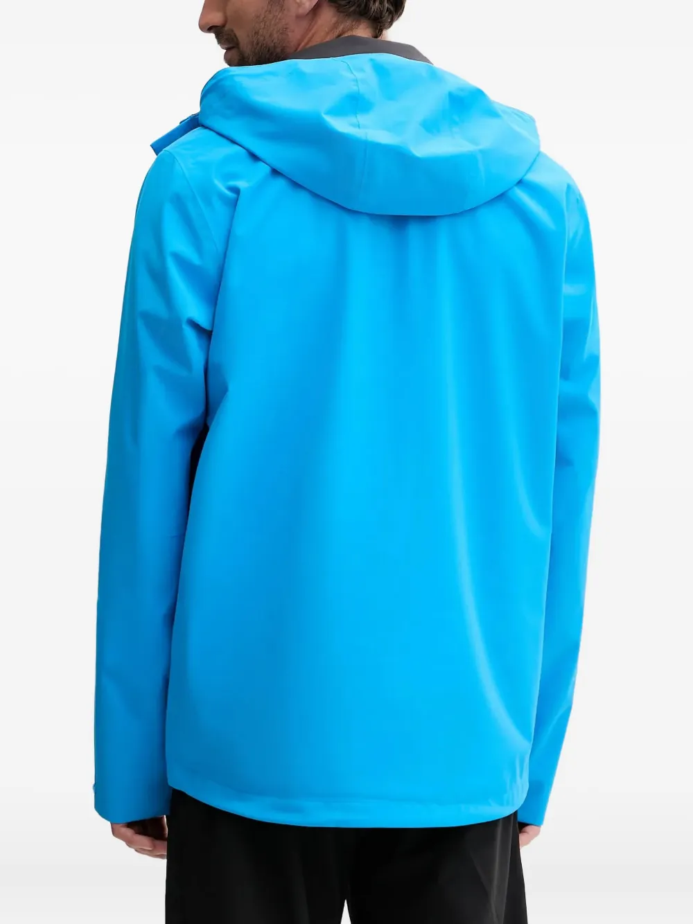 JACK WOLFSKIN Trailtime 2l trainingsjack met capuchon en rits Blauw