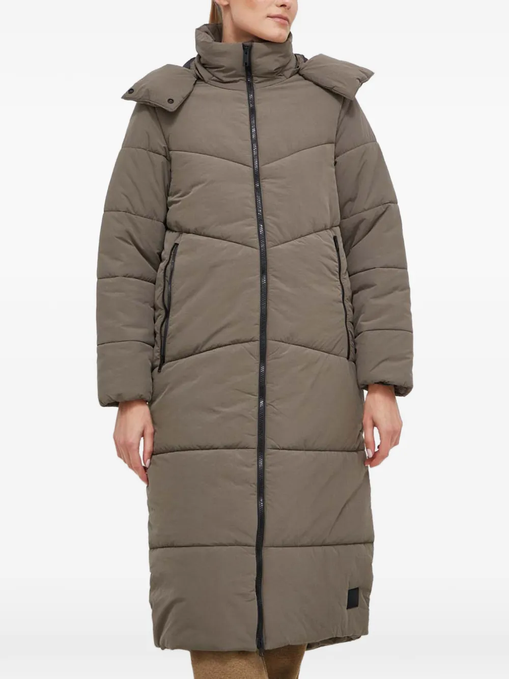 JACK WOLFSKIN Karolinger gewatteerd jack met capuchon Grijs