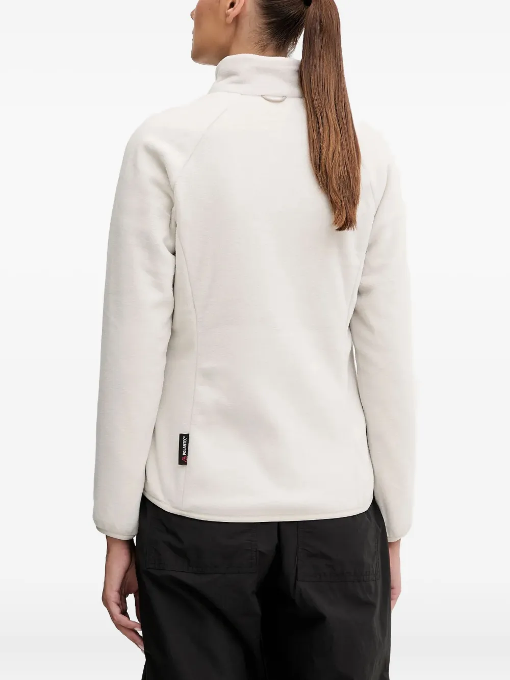 JACK WOLFSKIN Rotwand trainingsjack met capuchon en ritssluiting Beige