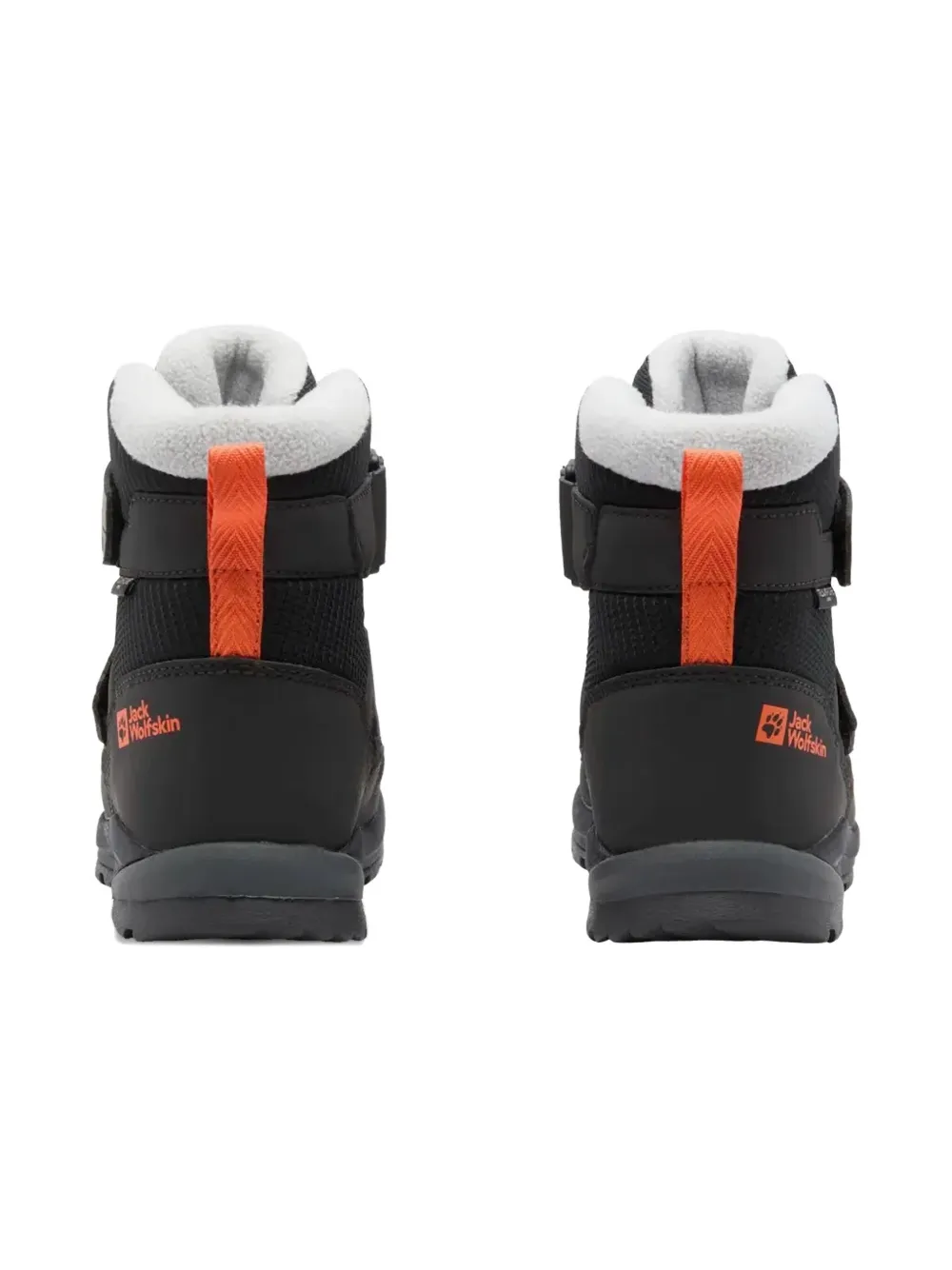 JACK WOLFSKIN Polar Bear-b Texapore Mid VC laarzen met klittenband Zwart