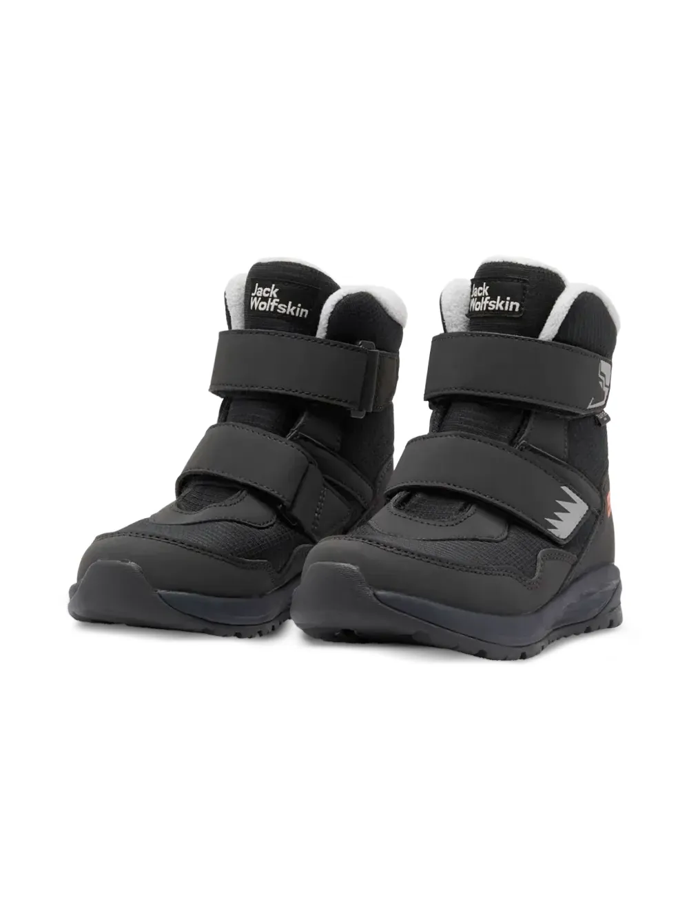 JACK WOLFSKIN Polar Bear-b Texapore Mid VC laarzen met klittenband Zwart
