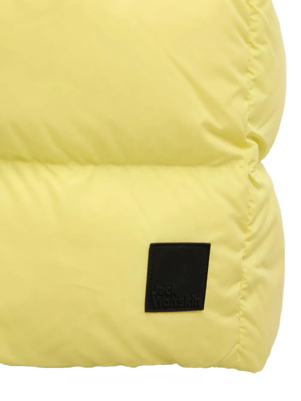 JACK WOLFSKIN Frozen Palace gewatteerde jas met capuchon Geel