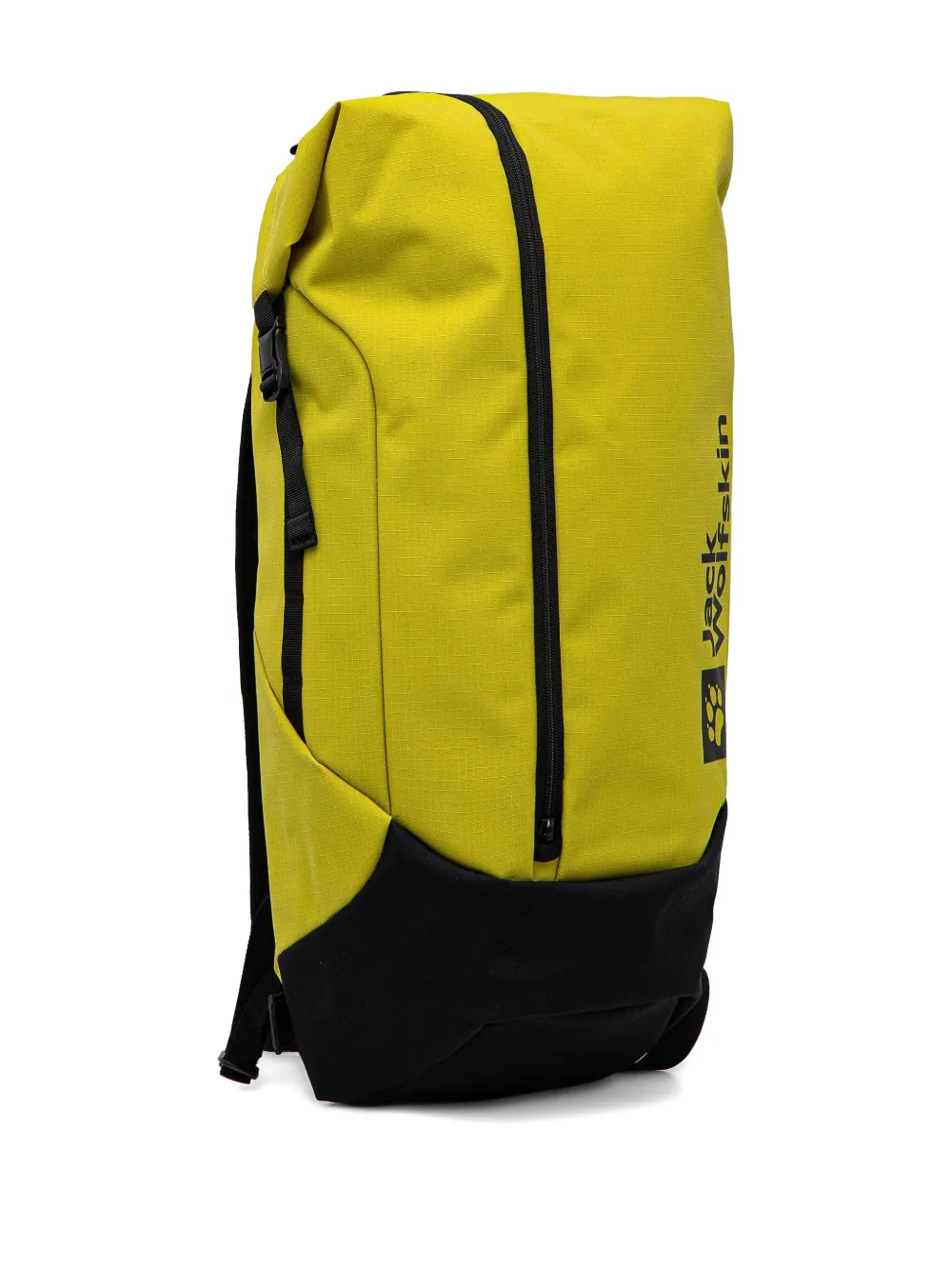 Jack Wolfskin Logo-print Backpack In Yellow