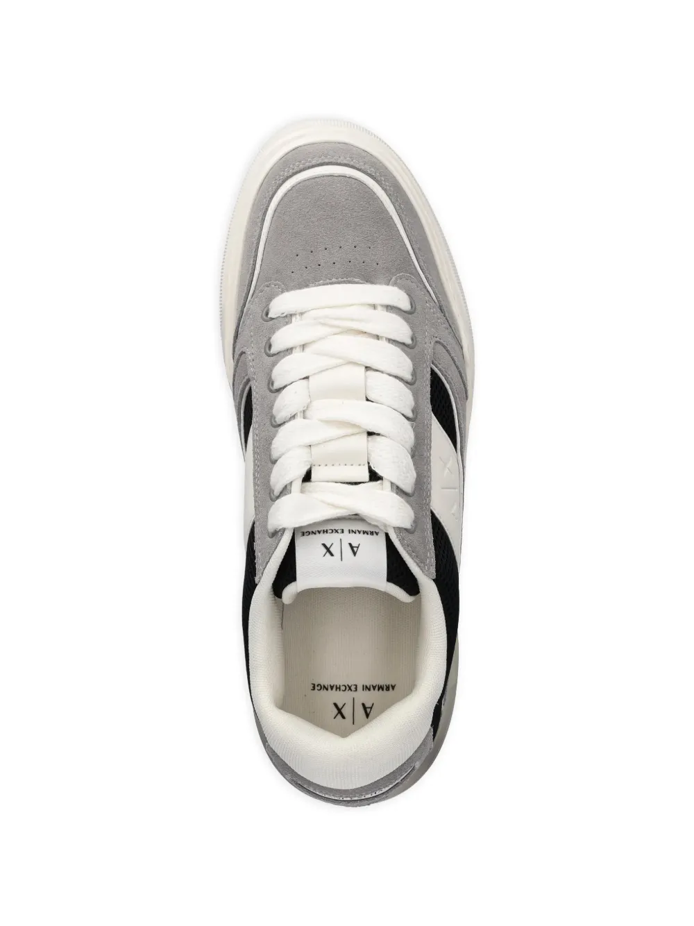 Armani Exchange Sneakers met vlakken Grijs