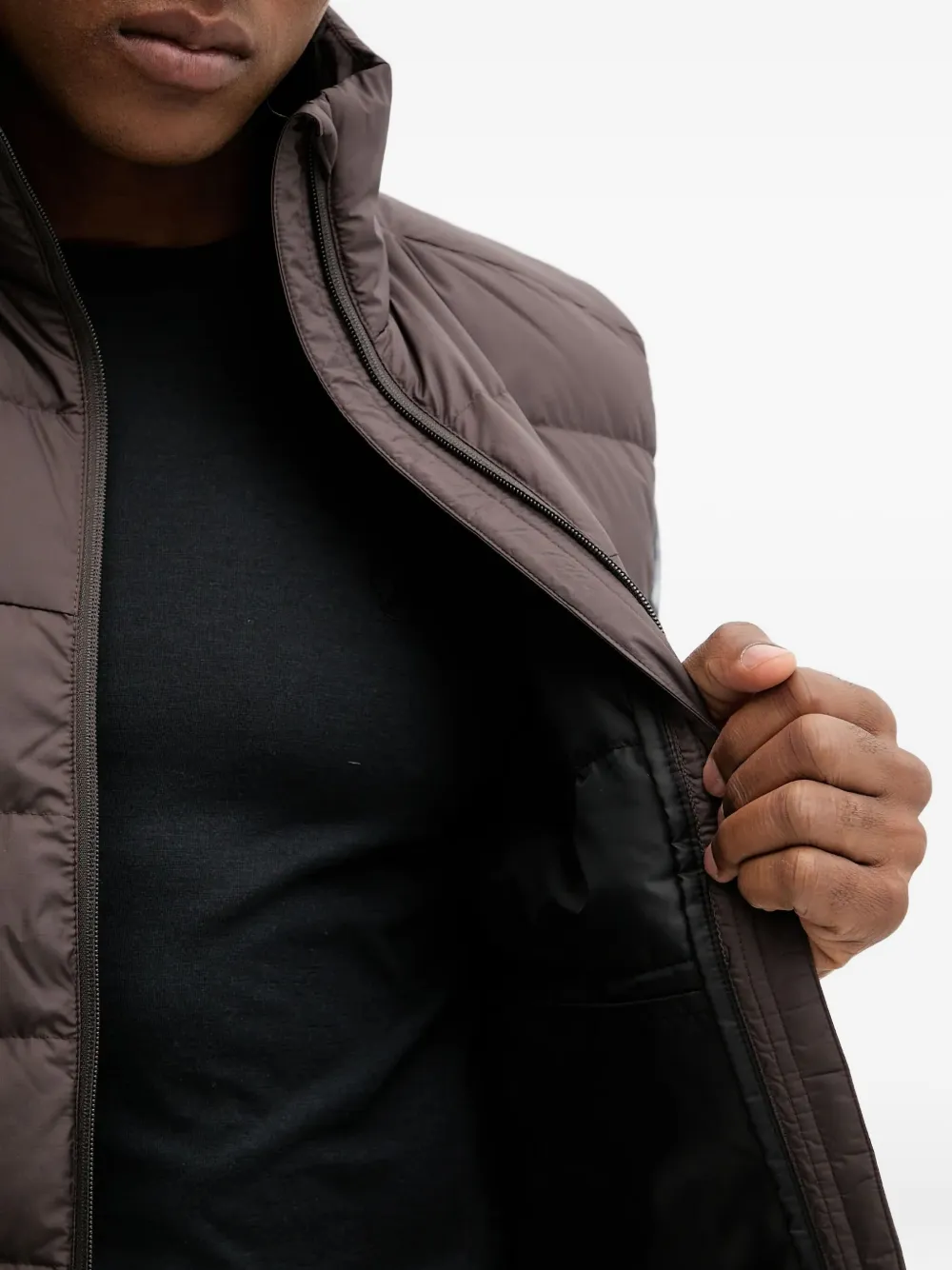 JACK WOLFSKIN Jack met rits Bruin