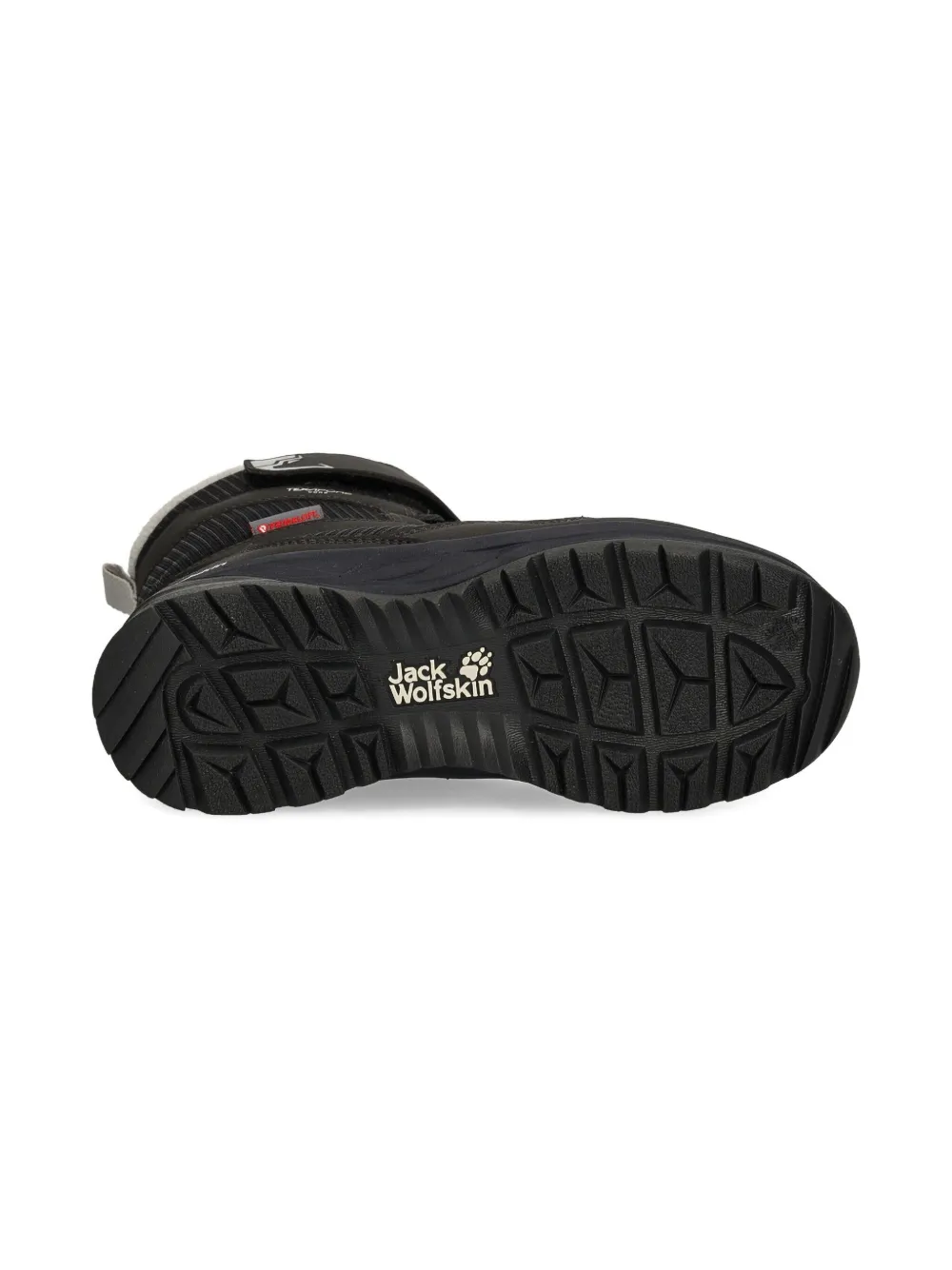 Jack Wolfskin Touch-strap Drawstring Boots In Black
