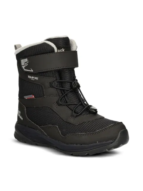 JACK WOLFSKIN touch-strap drawstring boots