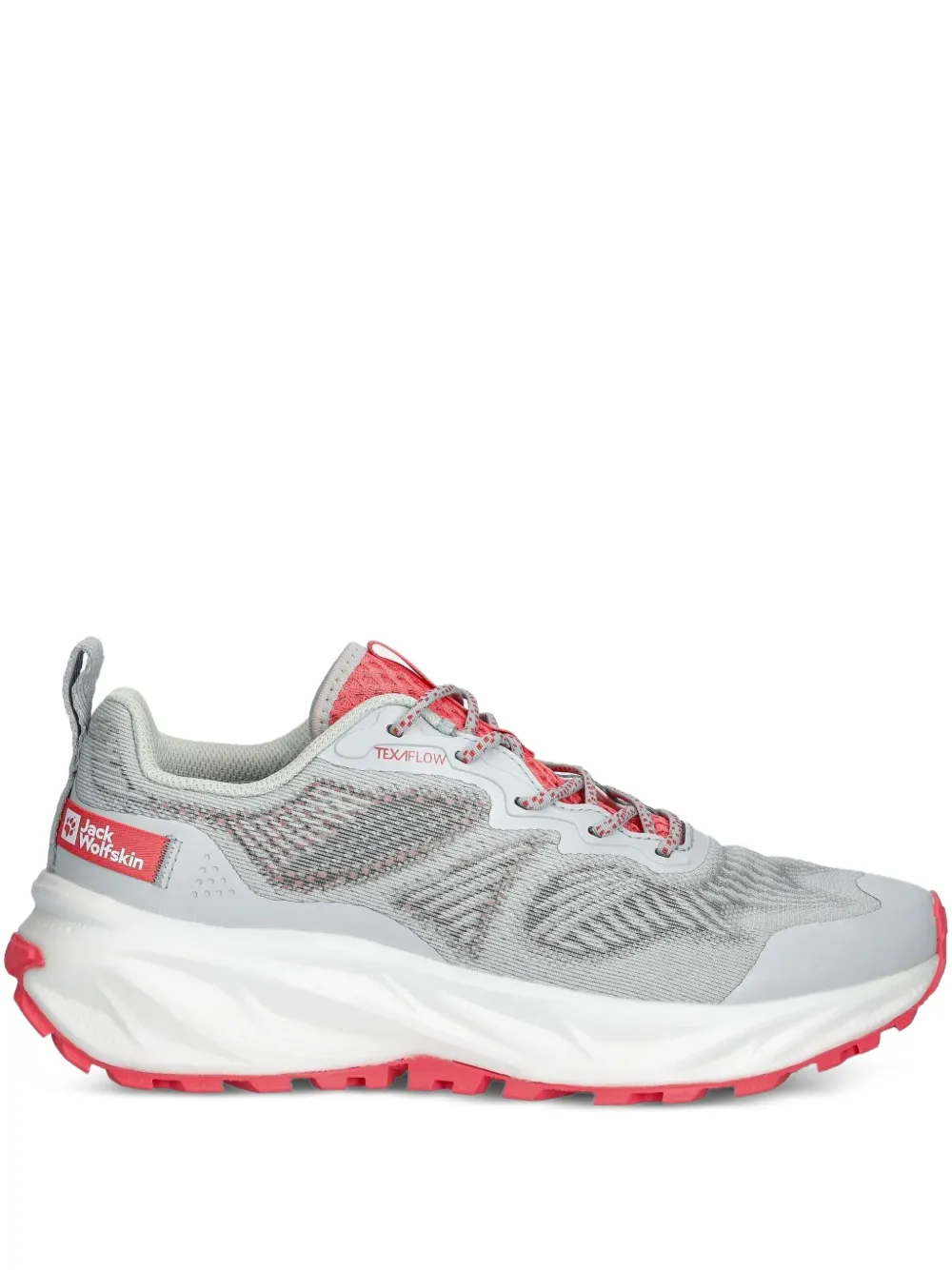 JACK+WOLFSKIN+baskets+à+empiecements+-+Gris