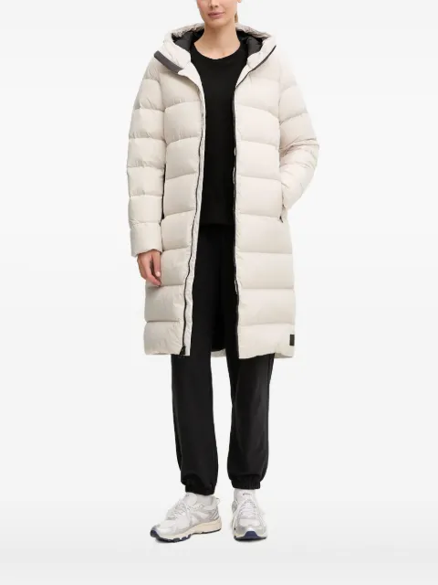 JACK WOLFSKIN hooded quilted coat