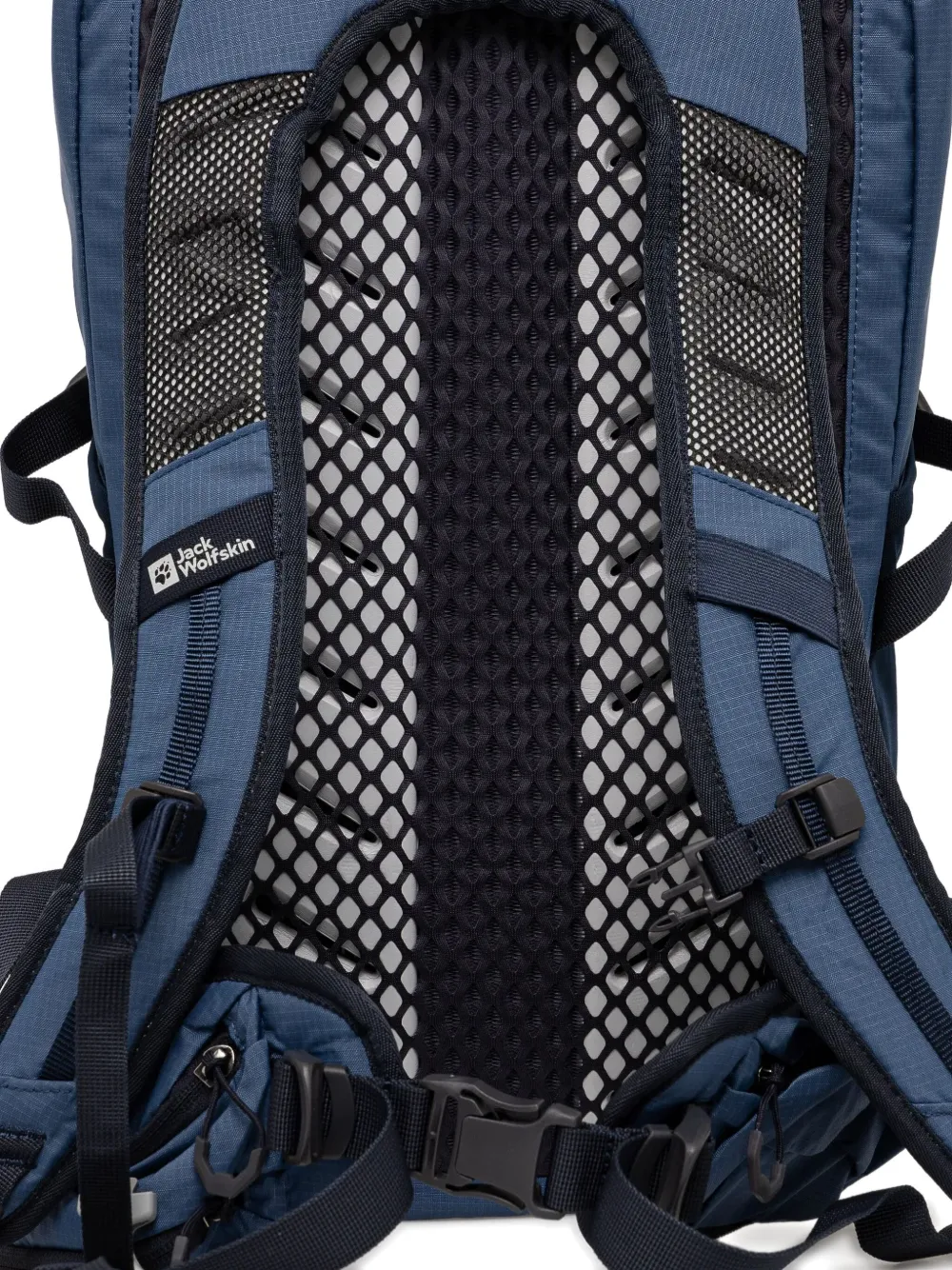 Jack Wolfskin Logo-detailing Backpack In Blue