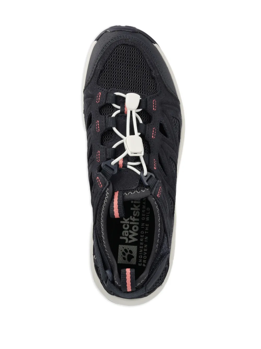 JACK WOLFSKIN Sneakers met uitgesneden details Zwart