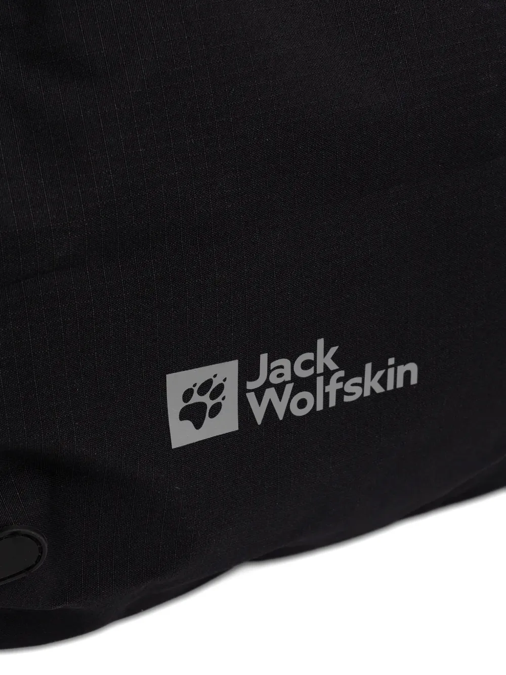 Jack Wolfskin Duffle 45 Logo-print Luggage Bag In Black
