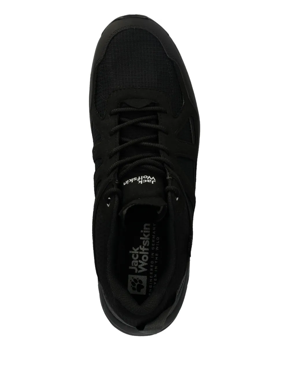 Jack Wolfskin Logo-patch Sneakers In Black