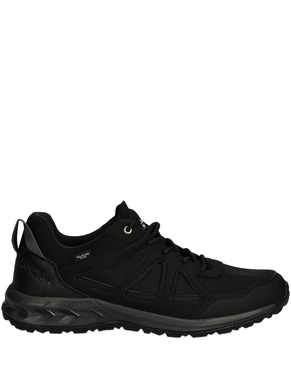 Jack Wolfskin Logo-patch Sneakers In Black