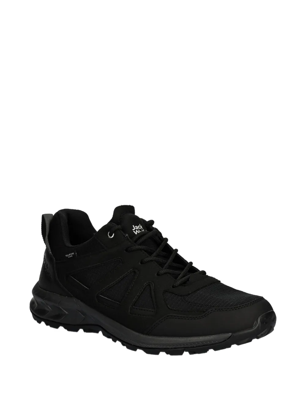Jack Wolfskin Logo-patch Sneakers In Black