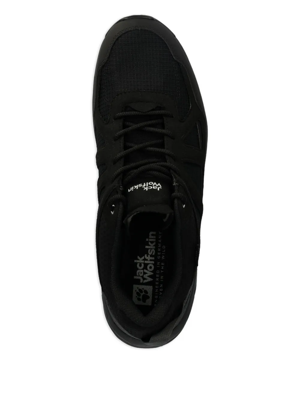 JACK WOLFSKIN Sneakers met logopatch Zwart