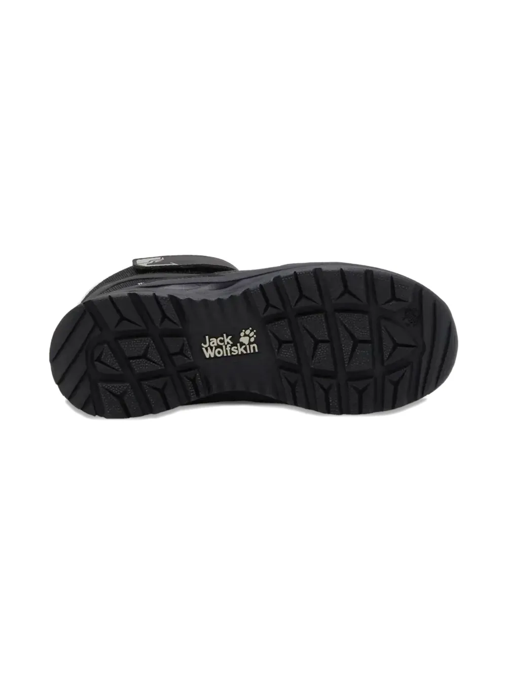JACK WOLFSKIN Laarzen met klittenband en trekkoord Zwart
