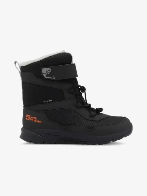 JACK WOLFSKIN touch-strap drawstring boots