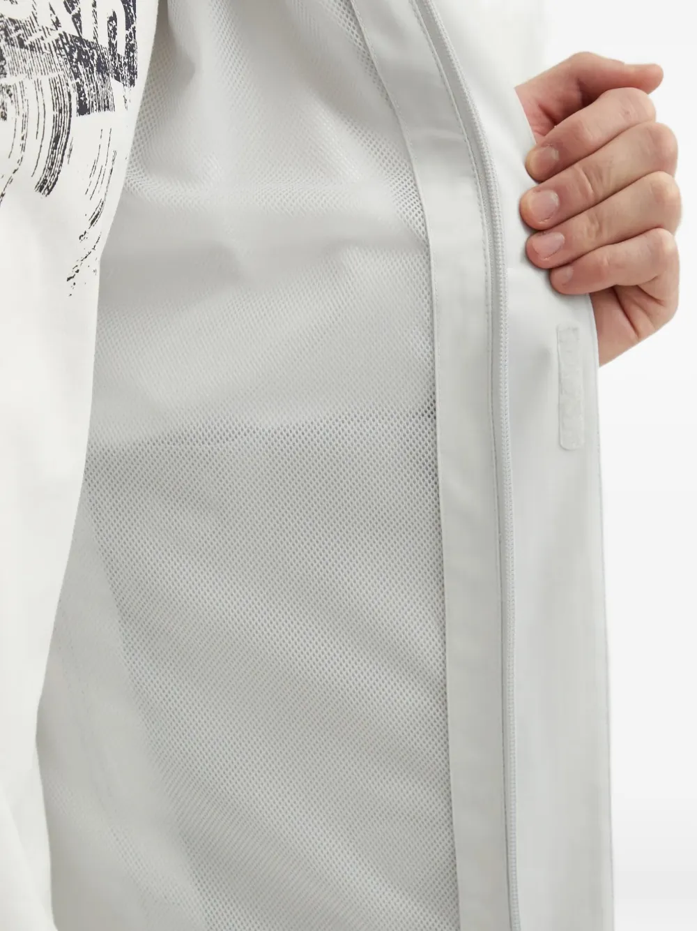 JACK WOLFSKIN Trainingsjack met capuchon Grijs