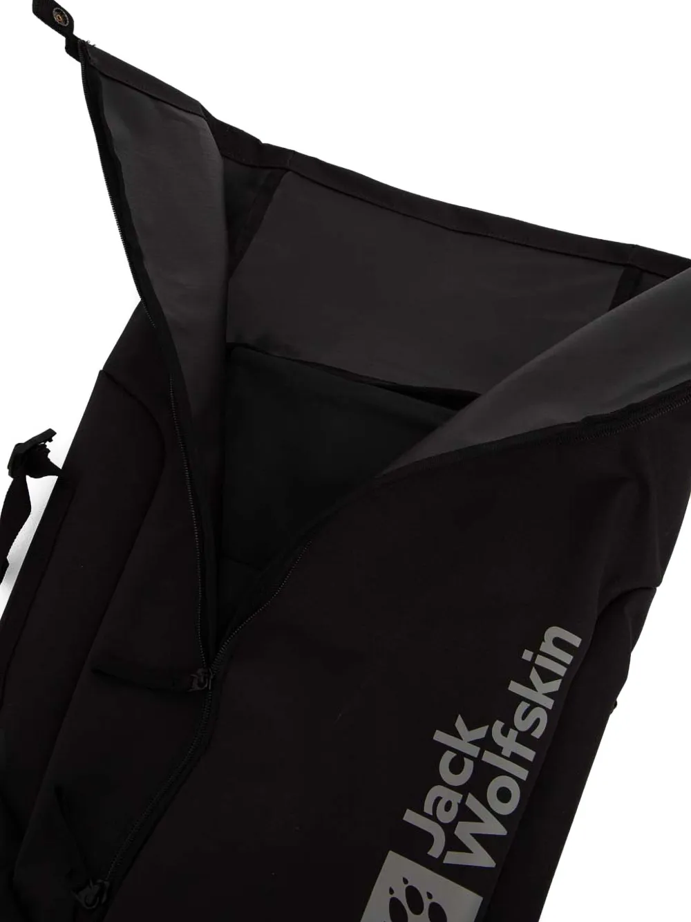Jack Wolfskin Zip-fastening Backpack In Black
