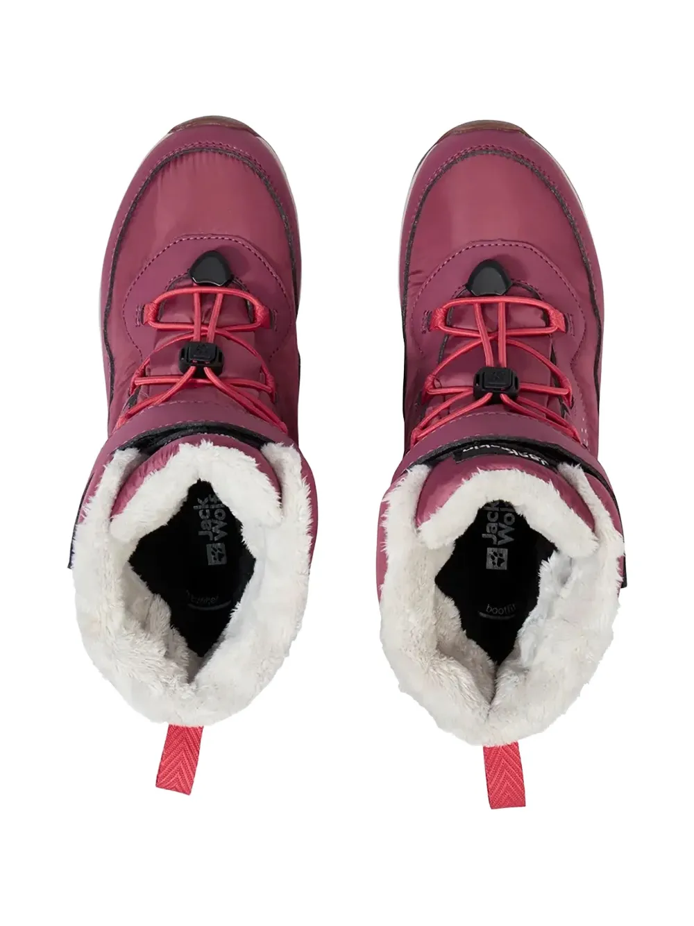 JACK WOLFSKIN Laarzen met klittenband Paars