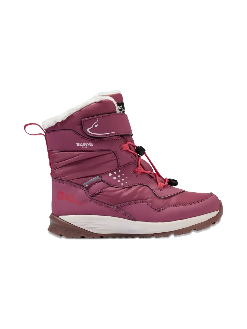 JACK WOLFSKIN Laarzen met klittenband Paars