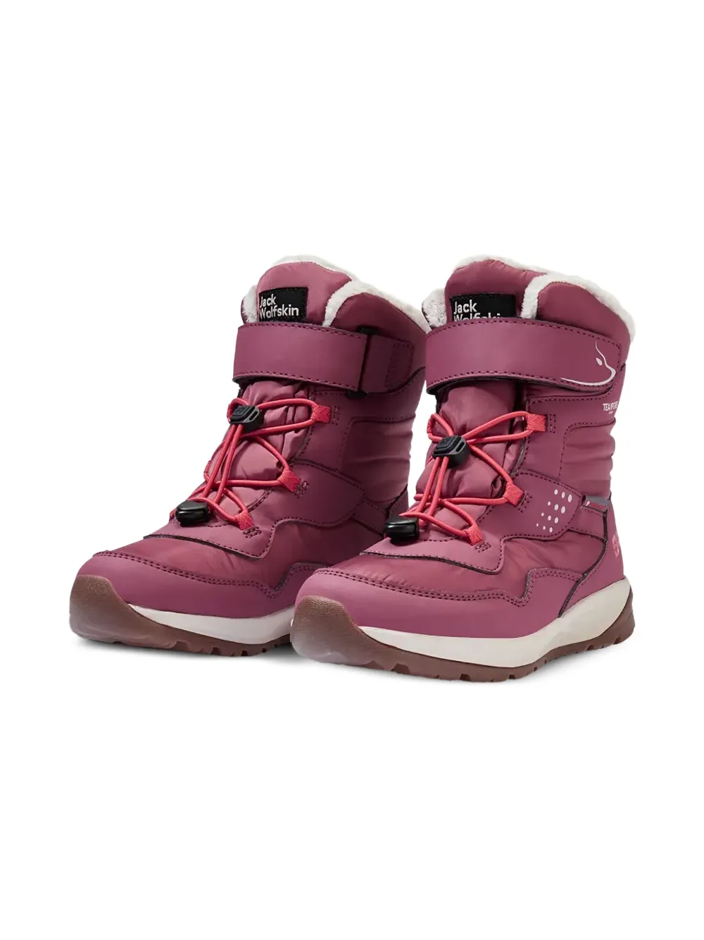JACK WOLFSKIN Laarzen met klittenband Paars