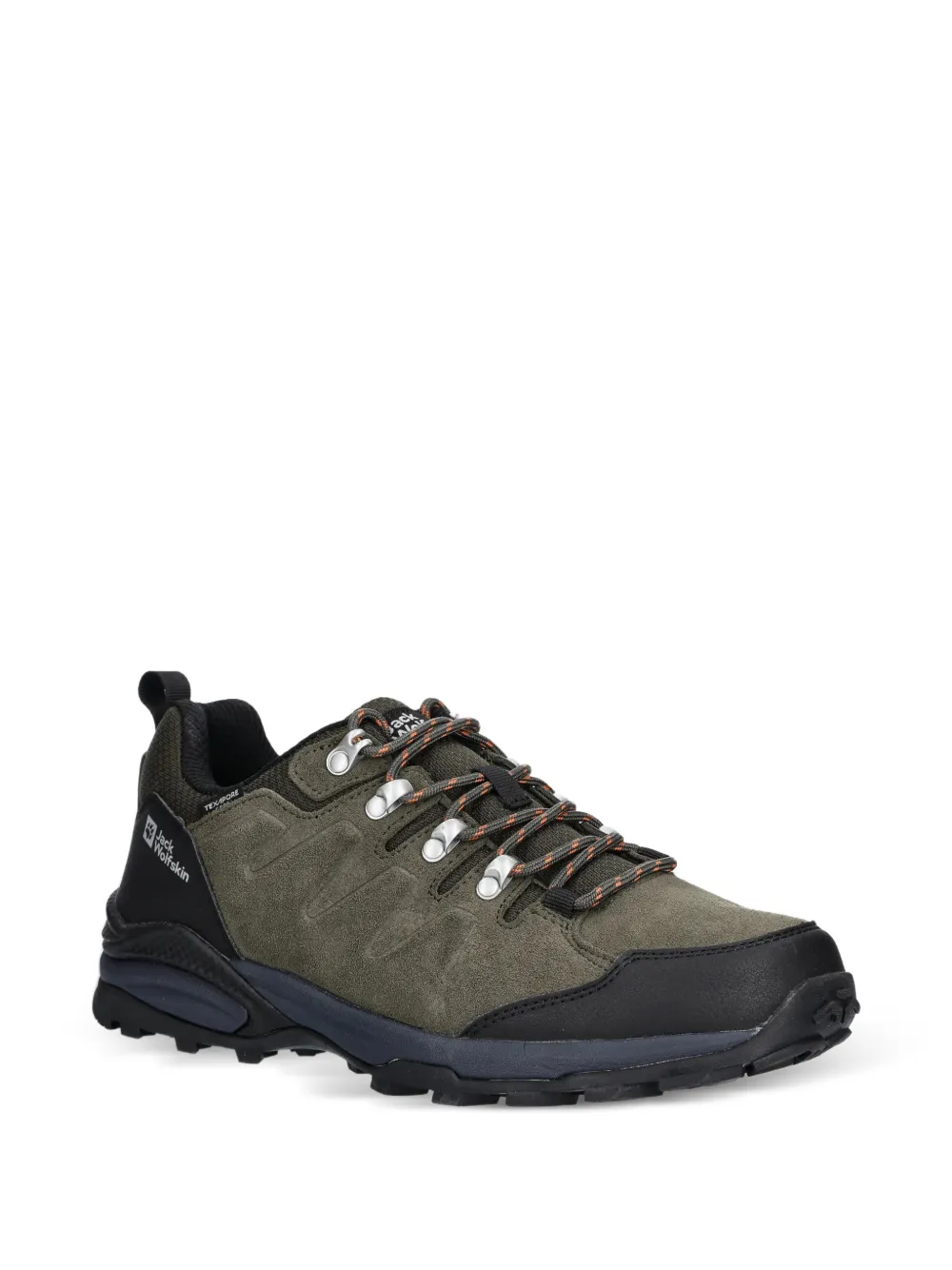 JACK WOLFSKIN Refugio Texapore sneakers met textuur Groen