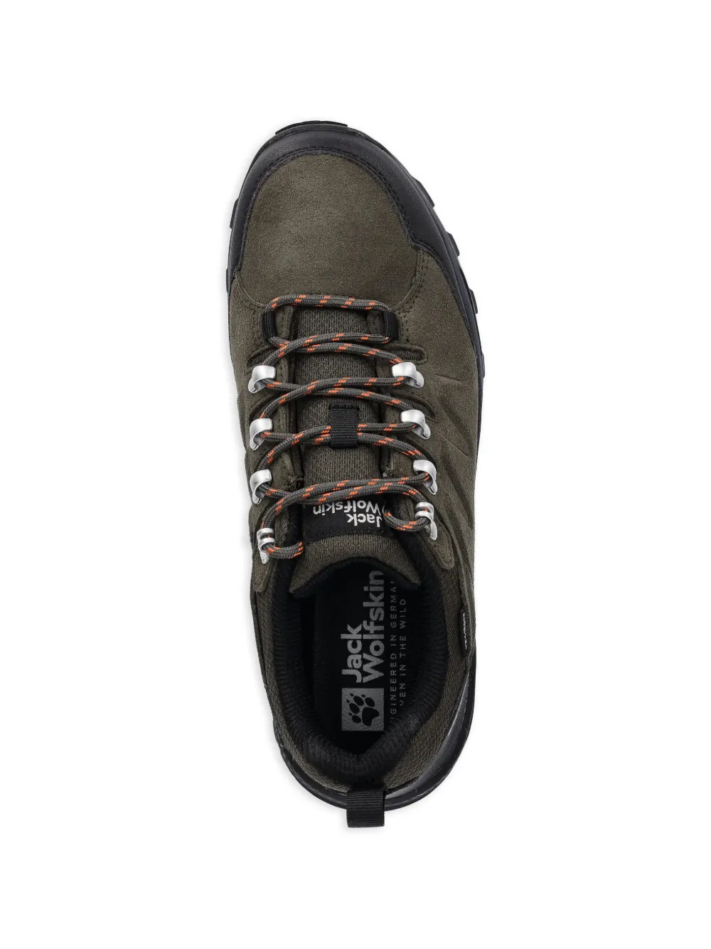 JACK WOLFSKIN Refugio Texapore sneakers met textuur Groen