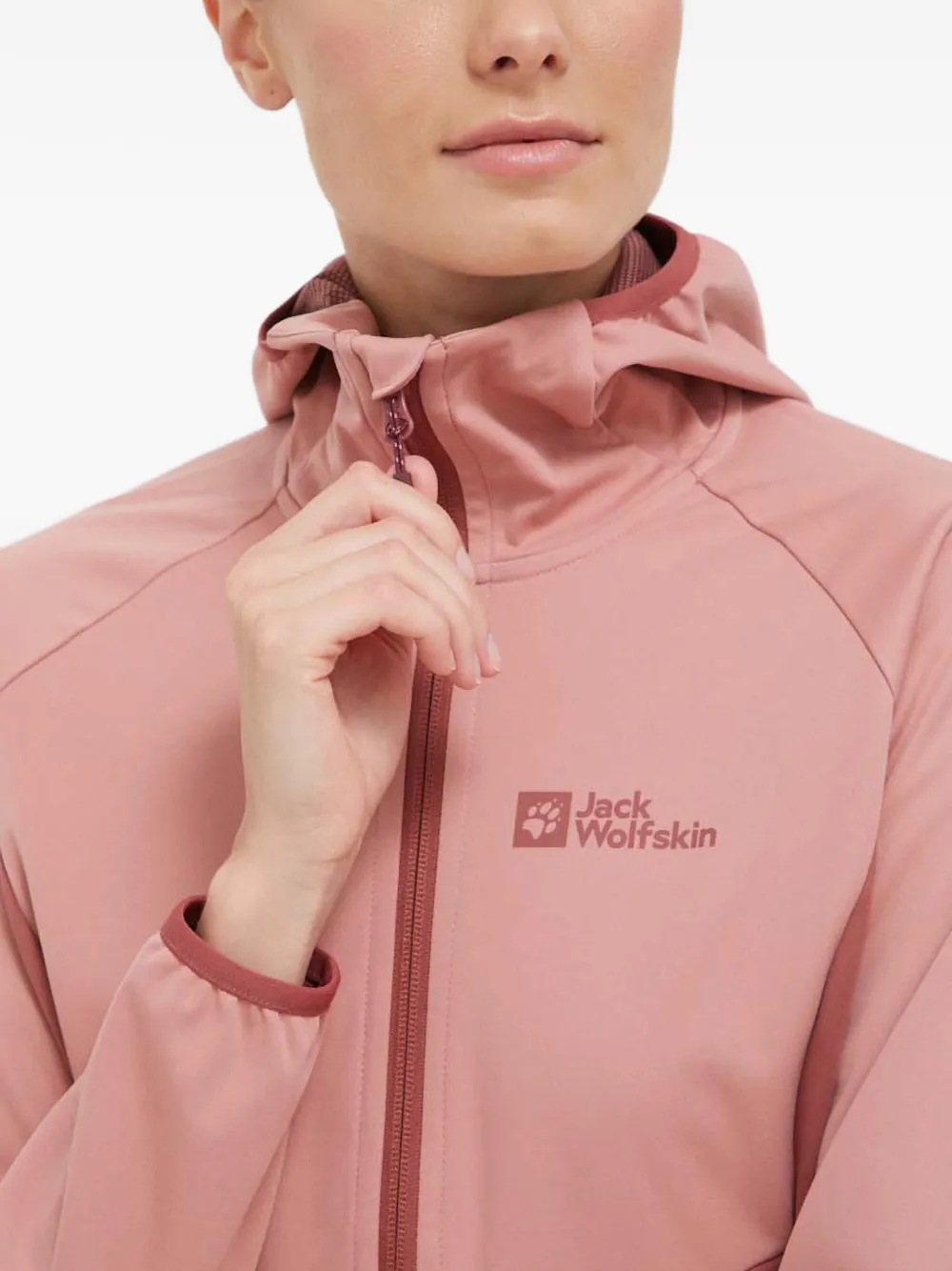 Hooded Colour-Block Jacket