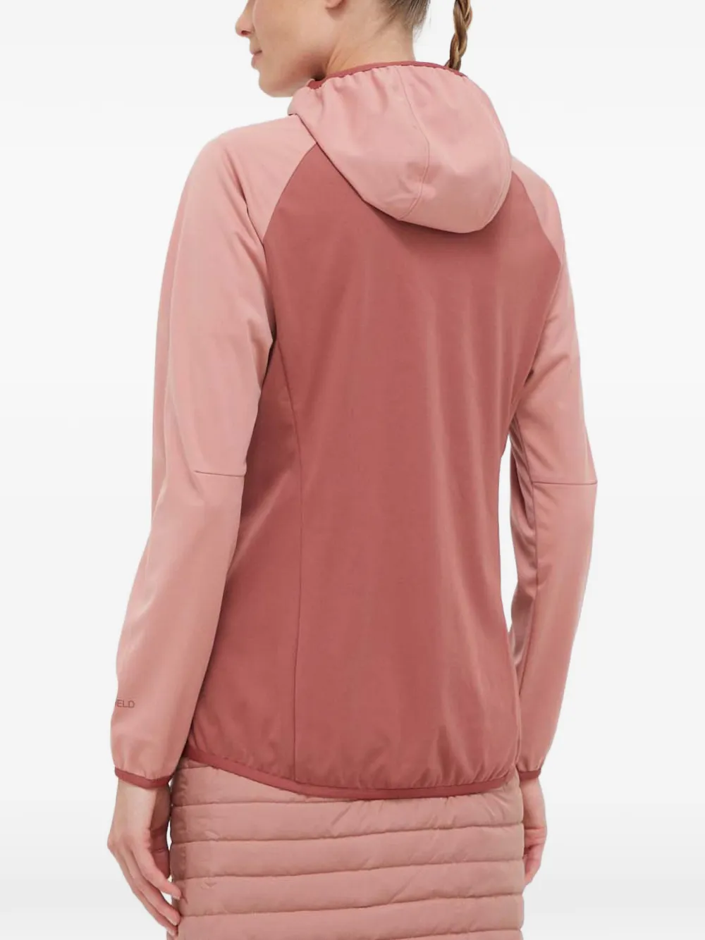 Hooded Colour-Block Jacket