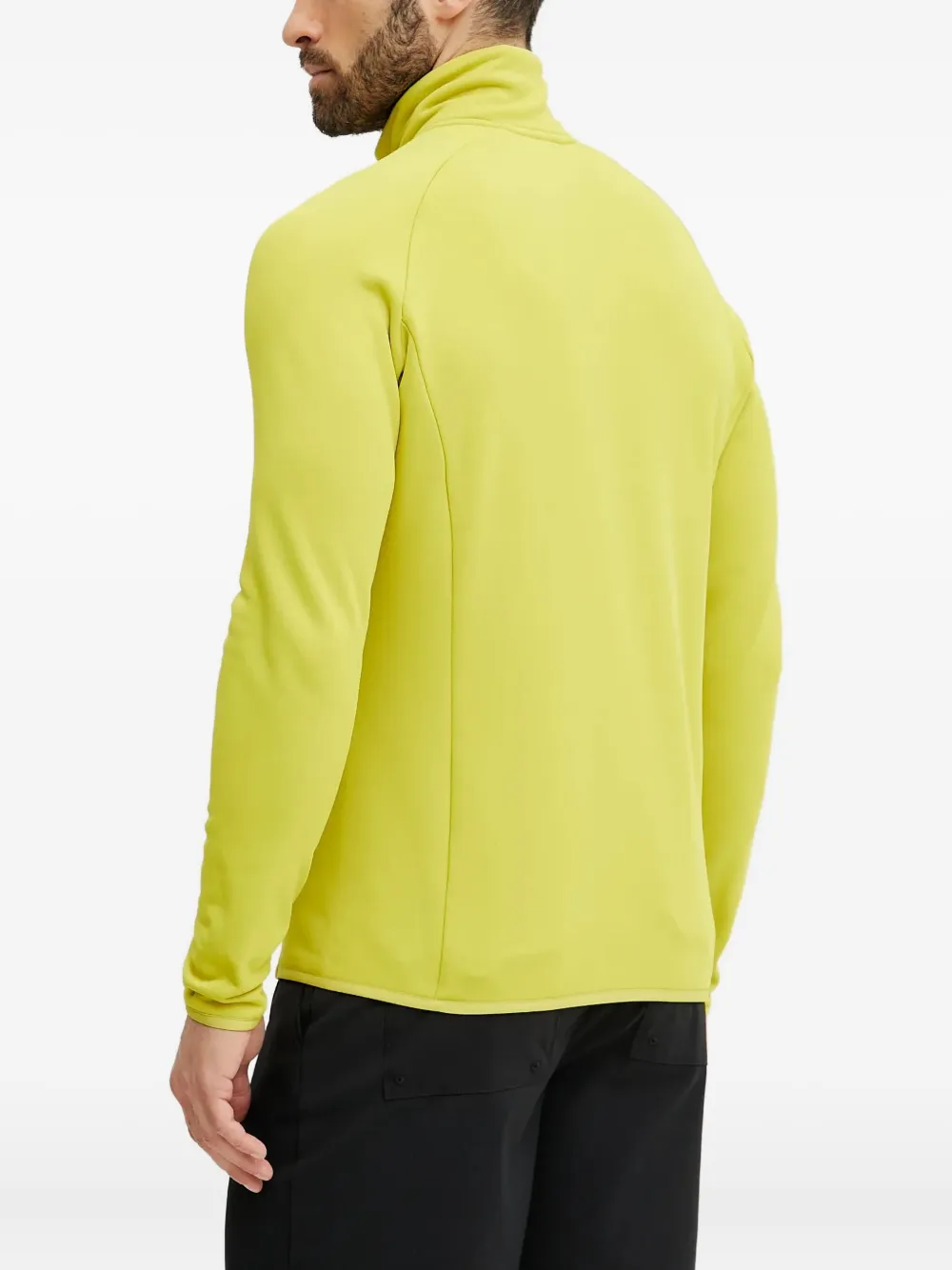 JACK WOLFSKIN Sweater met rits Geel