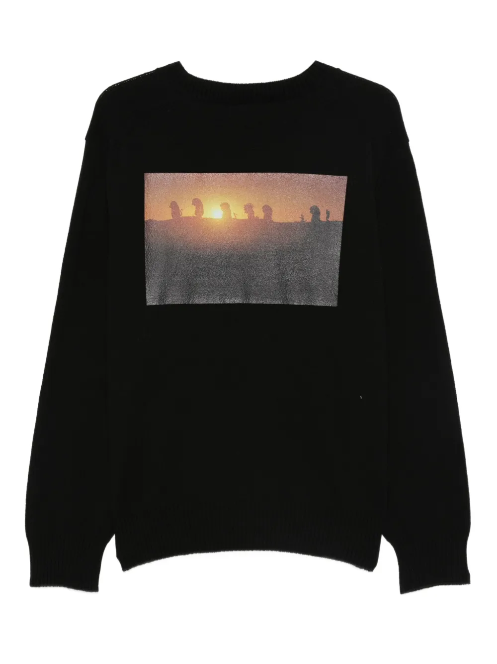 sacai suéter con texto estampado | Suéteres | Image 2