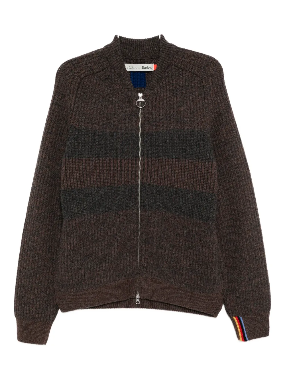 Barbour suéter en colaboración con Paul Smith | marrón | Image 1