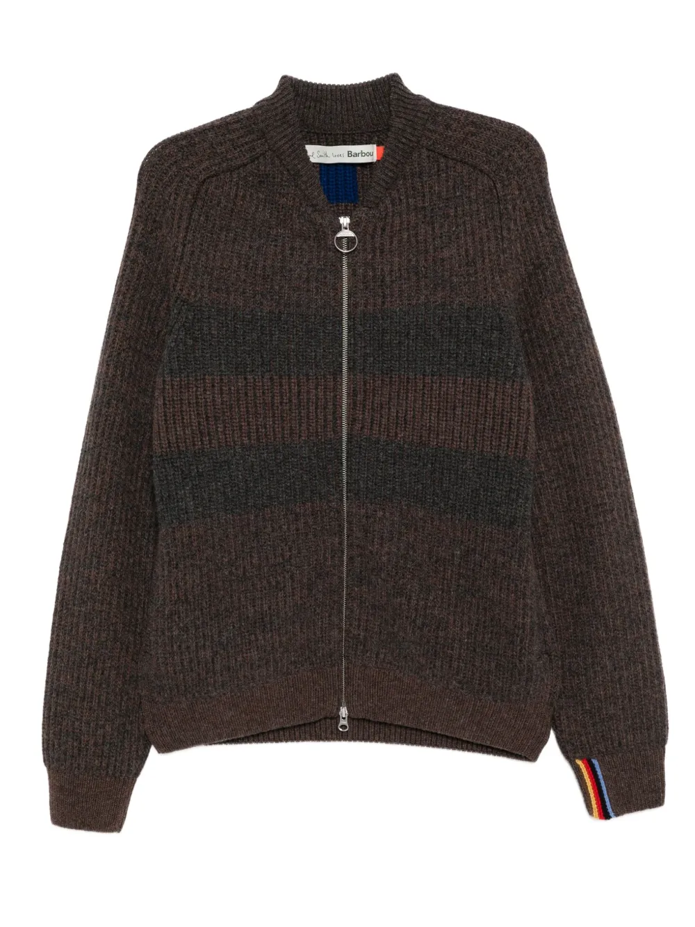 Barbour x Paul Smith sweater | Brown | Image 1