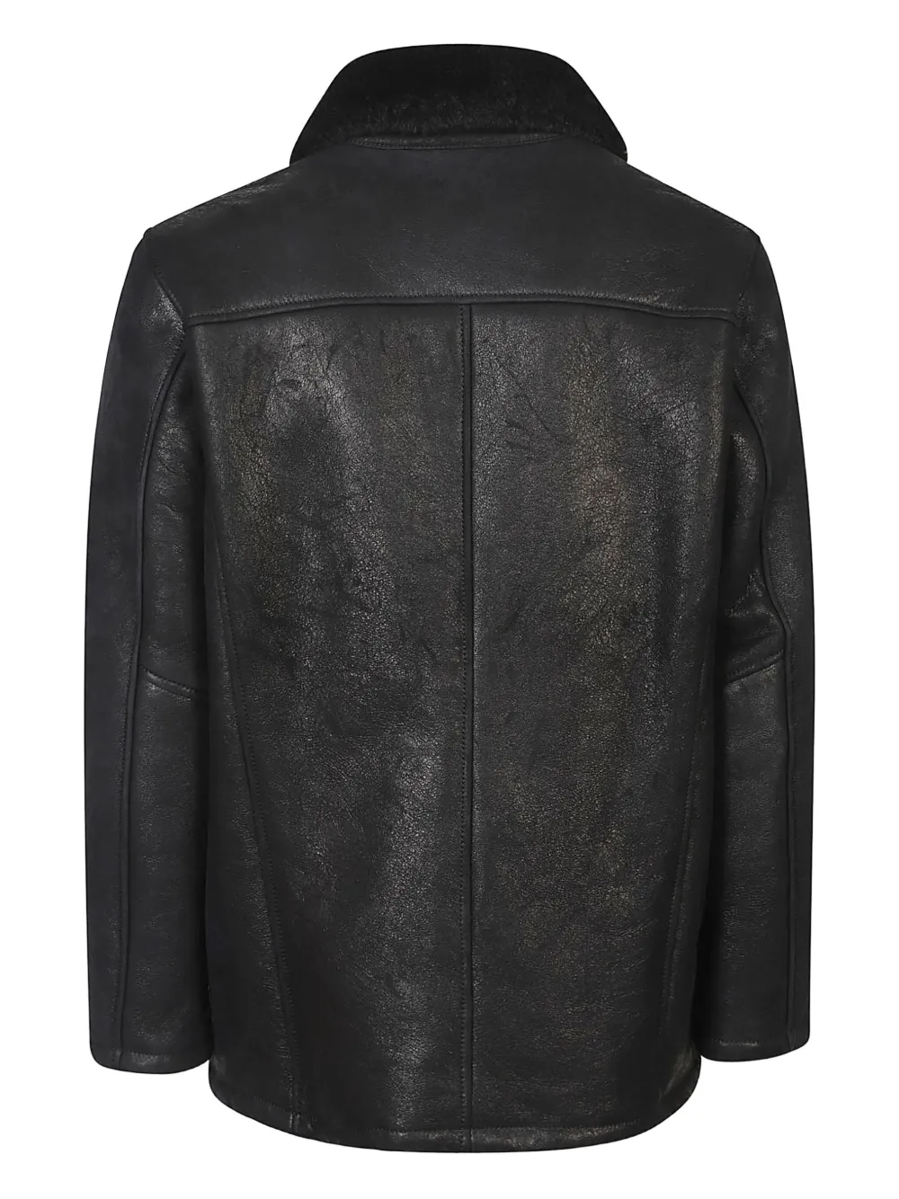 Stewart shearling collar leather jacket | Leather Jackets | Image 2