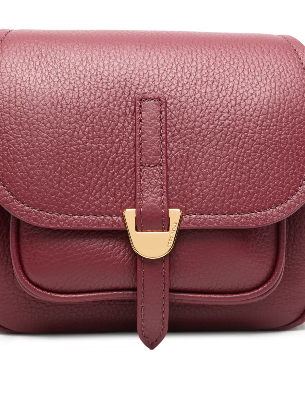 Coccinelle Crossbodytas met gesp Rood