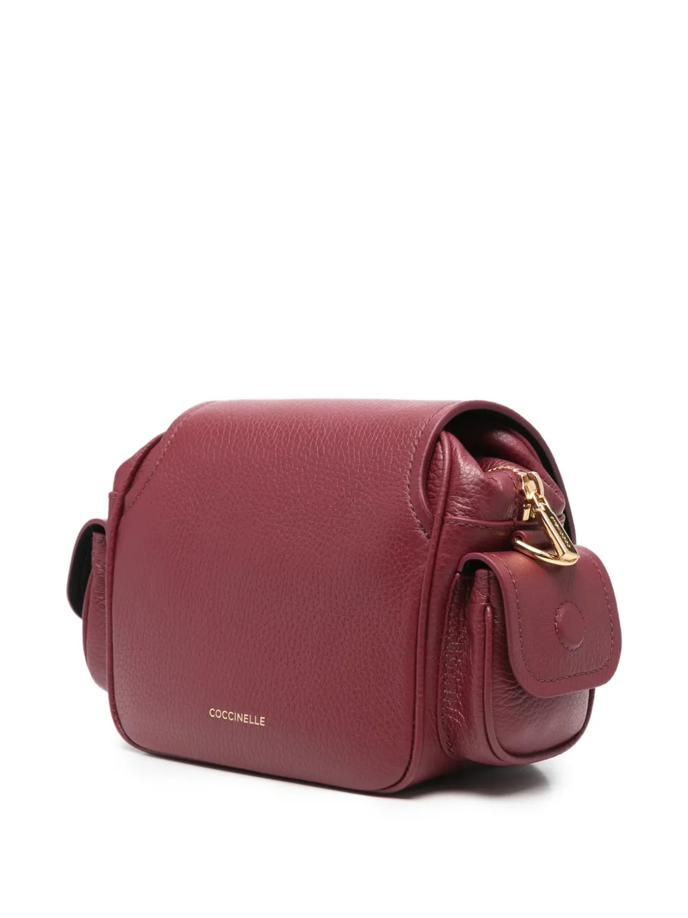 Coccinelle Crossbodytas met gesp Rood