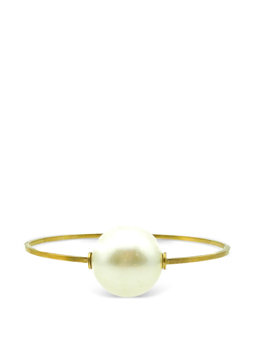 CHANEL Pre-Owned 2013 Armreif mit Oversized-Perle - Gold