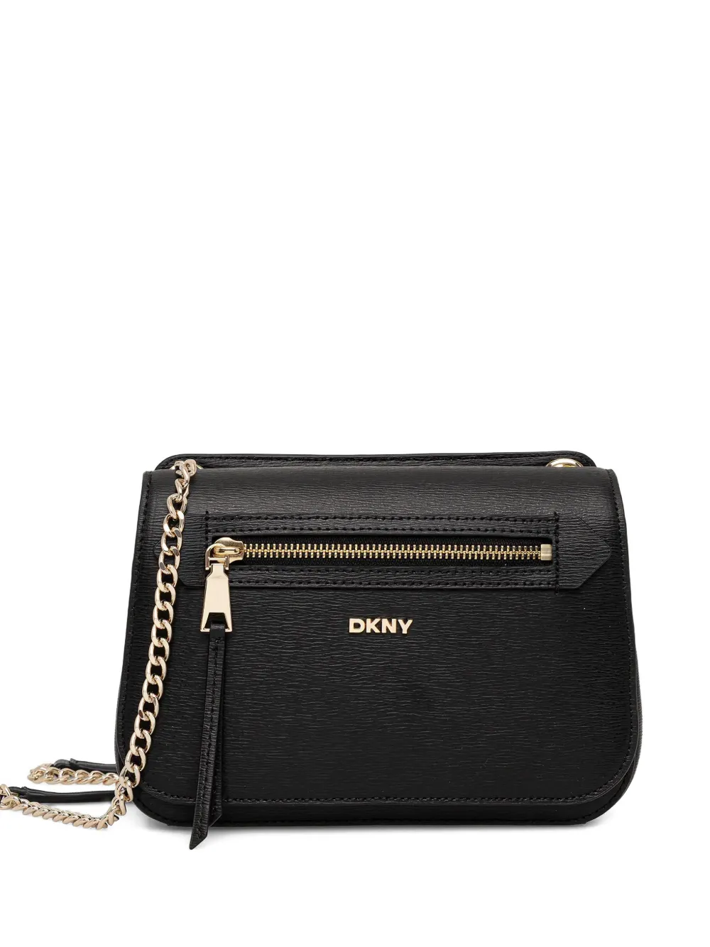 DKNY Bryant zip chain cross body bag - Nero